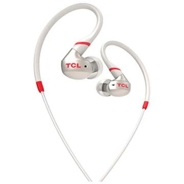 Casti audio In-Ear TCL ACTV100WT, Crimson White