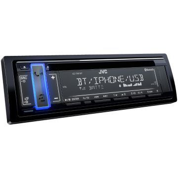 Media Player Auto JVC KD-T801BT, 4 x 50W, CD, USB, AUX, Bluetooth