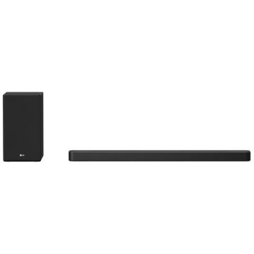 Soundbar LG SN8Y, 3.1.2, 440W, Dolby Atmos, Bluetooth, Wi-Fi, Negru