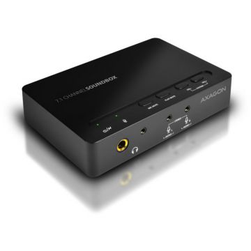 Placa Sunet ADA-71 USB 7.1 Soundbox Negru
