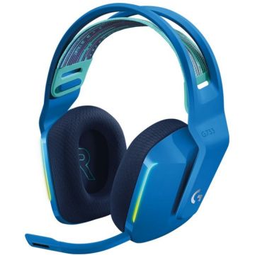 Casti Gaming Wireless G733 RGB Blue