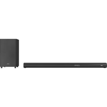 Horizon Soundbar Horizon Acustico HAV-H8700, 5.1.2ch, Dolby Atmos, 380W, Subwoofer Wireless, Negru