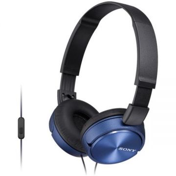 Sony Headset Sony MDRZX310APL.CE7 Android/iPhone, albastru