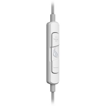 Asus Casti gaming in-ear ASUS ROG Cetra II Core Moonlight White