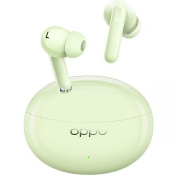 OPPO Casti True Wireless Oppo Enco Air 3 Pro, Bluetooth, ANC, Waterproof IP55 (Verde)