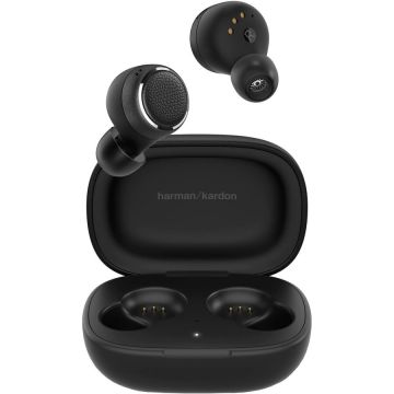 HARMAN KARDON Casti audio in-ear Harman Kardon Fly TWS, True Wireless, Bluetooth, Asistent Google & Amazon Alexa, Negru