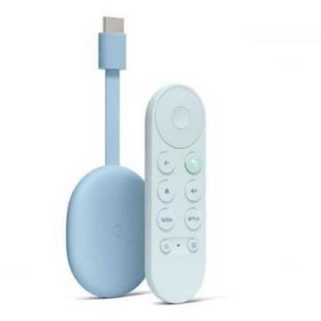 Media Player Chromecast 4  Google TV 4K HDMI Bluetooth Wi-Fi  Albastru