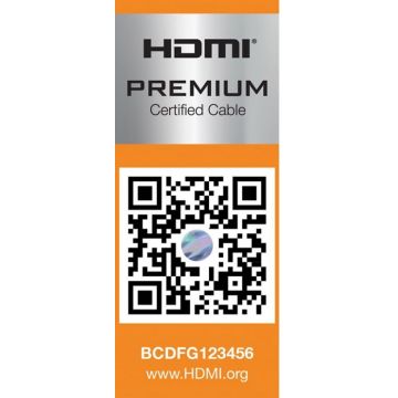 Cablu HDMI Ultra HD Premium 4K60Hz T-T 7.5m, Roline 11.04.5805
