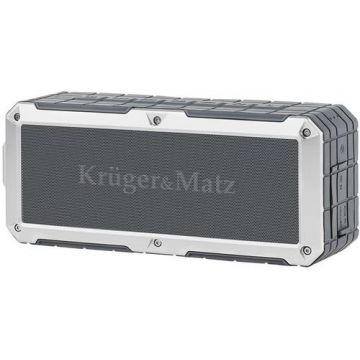 Boxa Portabila Kruger&Matz Discovery KM0523, Bluetooth, NFC, Handsfree, AUX (Gri)