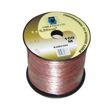 Cablu difuzor OFC CU 1.0mm 100 m