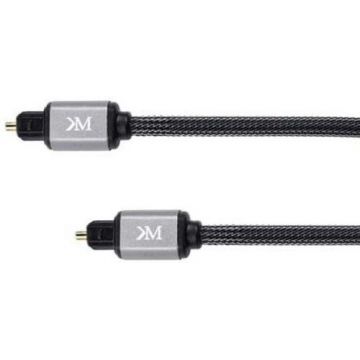 Cablu optic Kruger&Matz KM0320, 1.5 m (Negru)