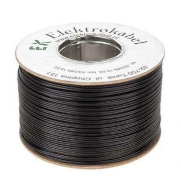 Cablu SMYp pentru difuzor, 2 x 0.22 mm, 300 m, Negru Cablu SMYp pentru difuzor, 2 x 0.22 mm, 300 m, Negru