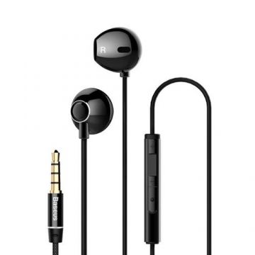 Casti Baseus Encok H06, Jack 3.5mm (Negru)