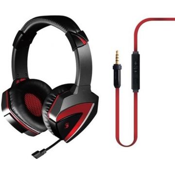 Casti Gaming A4Tech Bloody G500, microfon pe fir, control volum pe casca (Negre)