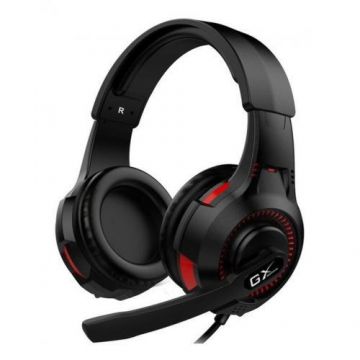 Casti Gaming Genius HS-G600V, Microfon, Jack 3.5mm, control multimedia (Negru)