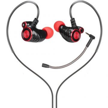 Casti Gaming  HP DHE-7002, Jack 3.5mm, in-ear (Negru)