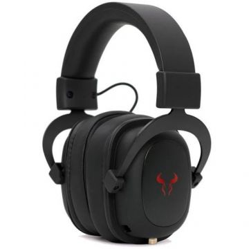 Casti Gaming Riotoro Aviator Classic, Microfon (Negru) Casti Gaming Riotoro Aviator Classic, Microfon (Negru)