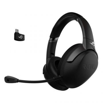 Casti Gaming Wireless ASUS ROG Strix GO 2.4, Microfon (Negru)