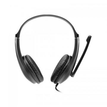 Casti Stereo Canyon CNS-CHSU1B, Microfon, USB (Negru) Casti Stereo Canyon CNS-CHSU1B, Microfon, USB (Negru)
