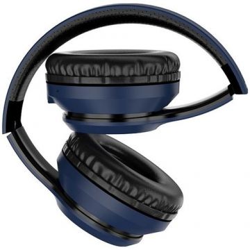 Casti Stereo HOCO Journey W28, SinglePoint, Bluetooth (Albastru)