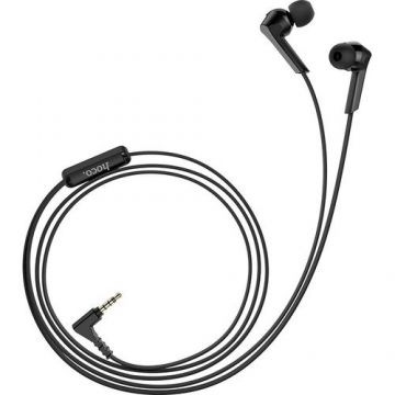 Casti Stereo HOCO M72 Admire, Cu microfon, 3.5 mm, 1.2m (Negru)