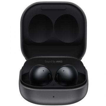 Casti True Wireless Samsung Galaxy Buds 2, Bluetooth, In-Ear, Microfon (Negru)