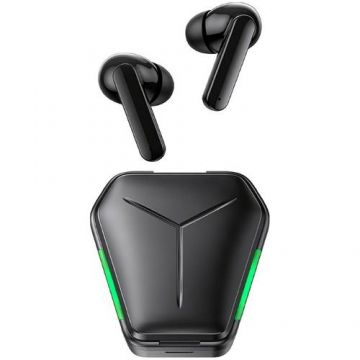 Casti True Wireless Usams JY Gaming, Bluetooth, SinglePoint, BHUJY01 (Negru)