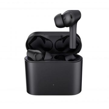 Casti True Wireless Xiaomi Mi True Wireless Earphones 2 Pro, Bluetooth, In-ear, Microfon, Anulare activa a zgomotului (Negru)