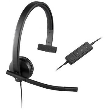 Casti USB Logitech H570e Mono