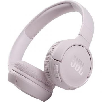 Casti Wireless JBL Tune 510BT, Bluetooth, Asistent vocal, Pure Bass, 40 h, Multi-point (Roz)
