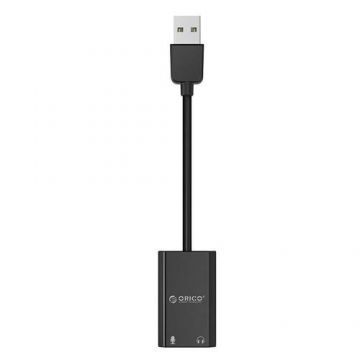 Placa de sunet Orico SKT2, USB (Negru) Placa de sunet Orico SKT2, USB (Negru)
