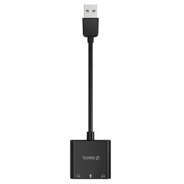 Placa de sunet Orico SKT3, USB (Negru)
