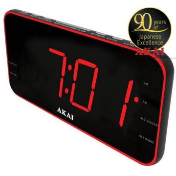 Radio cu ceas Akai ACR-3899 (Negru)