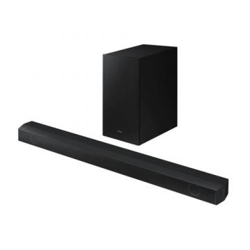 Soundbar Samsung HW-B550/EN, 2.1, 410W, Dolby Digital, Subwoofer Wireless, HDMI, Bluetooth, USB, Negru