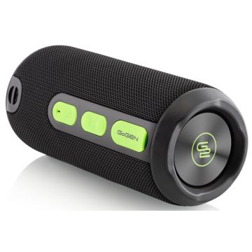 Boxa portabila Bluetooth, GoGEN BS 250B, 10 W, rezistenta la apa IPX6