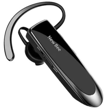 Casca Bluetooth,New Bee,Handsfree,wireless,stereo-negru