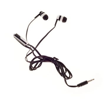 Casti Audio Stereo In-Ear, cu Microfon, E-05, Negru