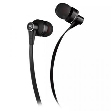 Casti in ear cu microfon SEP 300MICBL Sencor negre