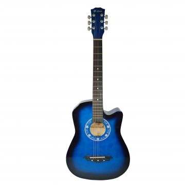 Chitara clasica din lemn 95 cm, Cutaway Country Blue