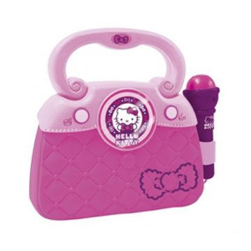 Geanta Reig Musicales cu Microfon si Amplificator Hello Kitty