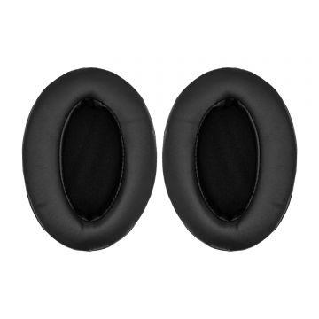 Set 2 bureti PadForce ovali universali cu forma unghiulara pentru casti - Negru