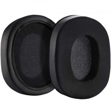 Set 2 bureti PadForce pentru casti Audio-Technica ATH M50X, M50XBT, M50, M40X, M30, M20, M10, ATH-MSR7, Over-Ear - Negru, Cooling-Gel