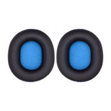 Set 2 bureti PadForce pentru casti Sennheiser HD8 DJ, HD7 DJ, HD6 MIX, Negru - Piele ecologica