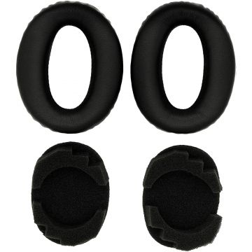 Set 2 bureti PadForce pentru casti Sony MDR-1000X, WH-1000XM2 - Negru