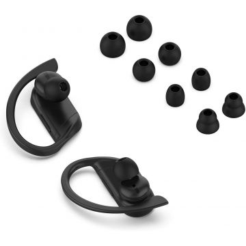 Set 4 perechi de dopuri PadForce pentru casti Beats Powerbeats, BeatsX, urBeats, Tour, Flex - Negru