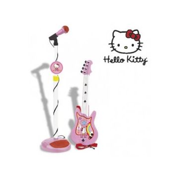 Set chitara si microfon Hello Kitty 1494