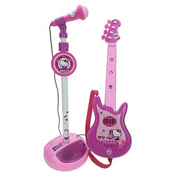 Set Chitara si Microfon Reig Musicales Hello Kitty