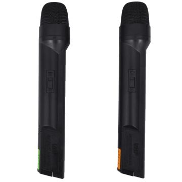 Set VHF receiver cu 2 microfoane fără fir