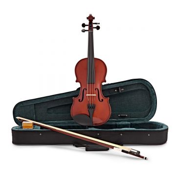 Viola-vioara clasica din lemn, 7/8, 65 cm, toc inclus