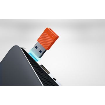 Adaptor cablu date UBS-C mama la USB 3.0 OT-6550, 5 Gbps, Portocaliu